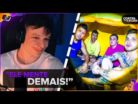 ARUAN REAGE: HISTÓRIAS DE TERROR NA BARRACA COM MEUS AMIGOS (RENATO GARCIA) - Cortes do Aruan