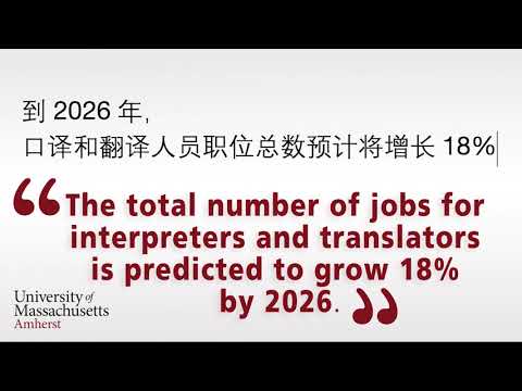 UMass Amherst Certificate Translation and Interpreting - Translate Video