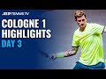 Hurkacz Moves Past Zverev; Paire Loses to Novak | Cologne 1 2020 Day 3 Highlights