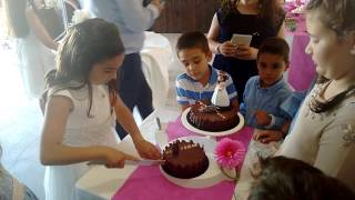 Partiendo la tarta