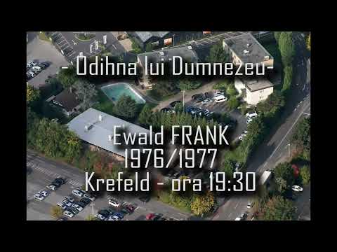 Ewald FRANK - Odihna lui Dumnezeu - 1976/1977