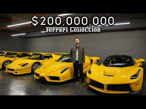 Inside a $200,000,000 Ferrari Collection