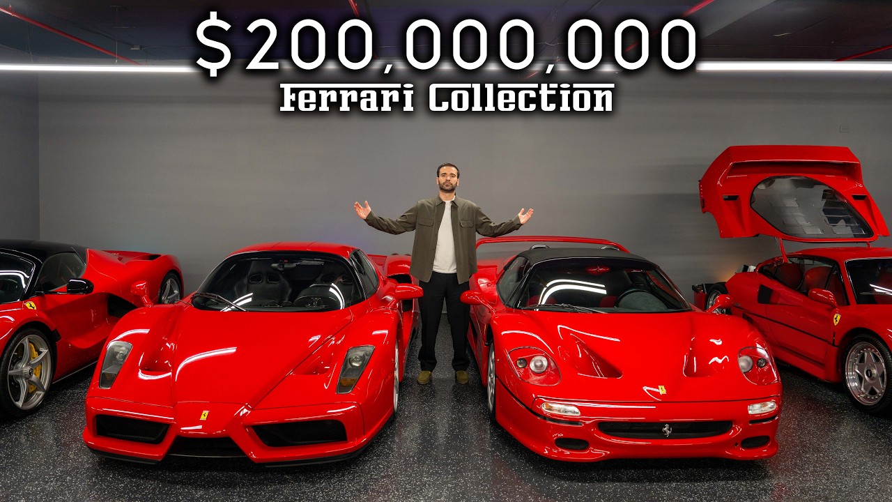 Inside the Most Exclusive FERRARI Collection In The World