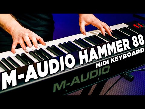 M-Audio Hammer 88 Review | BEST Budget MIDI Keyboard under $500!?