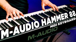 Video thumbnail for M-Audio Hammer 88 Review | BEST Budget MIDI Keyboard under $500!? by Sunday Sounds
