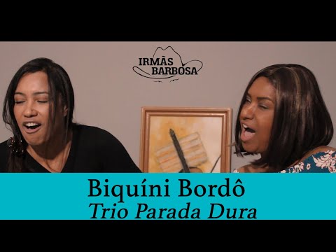Biquíni Bordô - Irmãs Barbosa (Edna & Dinah)