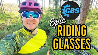 Testing my Mountain Bike Sunglasses from Go Bicycle Style - Awesome!