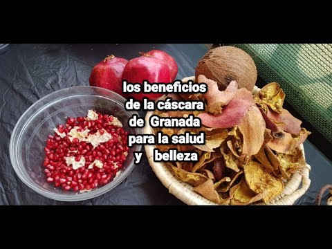 #Reserva la cáscara #de Granada# y conoce sus #beneficios