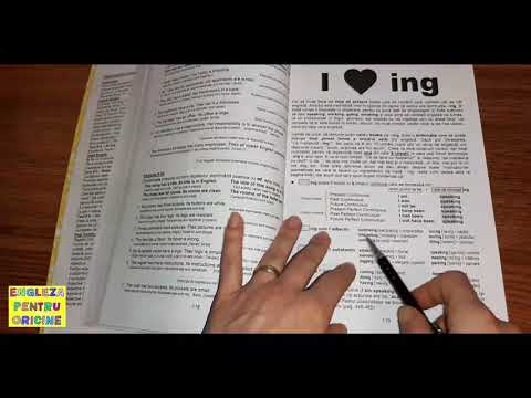 Lecţia # 060 – Ce înseamnă terminația -ING?! – 9 lucruri diferite