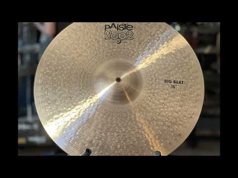 Paiste Big Beat 19" Crash Cymbal Sound Test