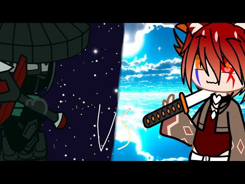 crow vs phoenix (also still practicing) #gacha #gachaclub #myau #fighting #gachafights