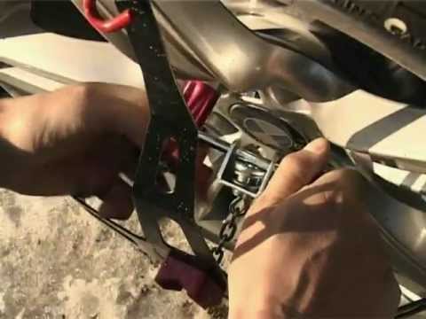 POLAIRE TRAK SPORT : passager Snow Chain remove - Chaine à neige tourisme démontage