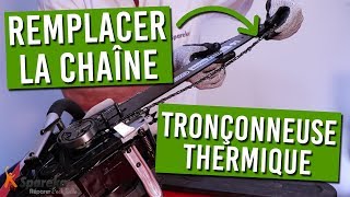 Comment changer la chaine de votre tronconneuse