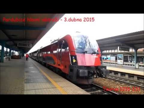 ČD railjet a ÖBB railjet | Pardubice hlavní nádraží