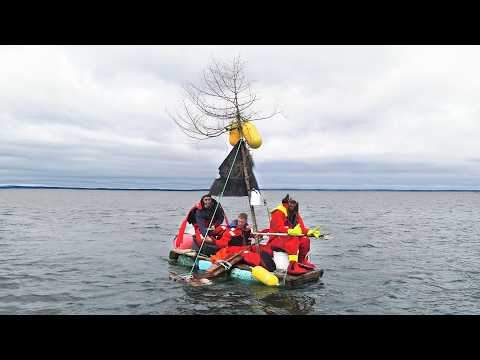 I Built a Raft to ESCAPE a Deserted Island