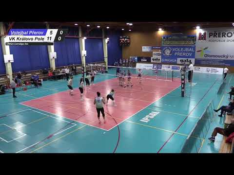 ZÁZNAM | Volejbal Přerov - VK Královo Pole