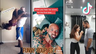 Funny Couples Moments on TikTok !  TRY NOT TO LAUG