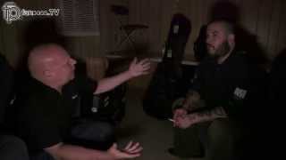 Phil Anselmo of Pantera/Down with Matt Pinfield at Rock on the Range