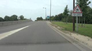 preview picture of video 'Driving through countryside south of Paris with my guide TOMTOM.'