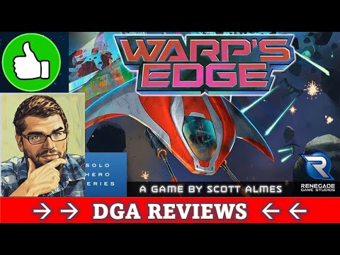 DGA Reviews Board Games: Warp's Edge (Cozy Game Night)