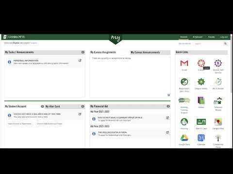 My Uncc Login