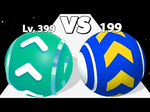 LEVEL UP BALLS (vs) SPEED ROLL - Satisfying Ball Run Math Games New Update