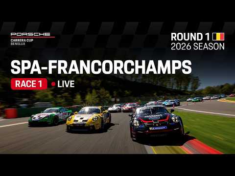 ROUND 1 - RACE 1 - Porsche Carrera Cup Benelux Season 2026 at Spa-Francorchamps
