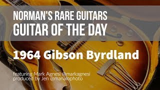 Video thumbnail for Norman's Rare Guitars - Guitar of the Day: 1964 Gibson Byrdland by Normans Rare Guitars