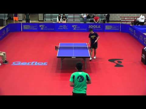 2016 NCTTA Nationals Coed Teams RR - Jack Zhang (UNT) vs Baiyi Gao (California)