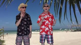 Was a sunny day   Paul Simon Performed by The Unlikely Brothers