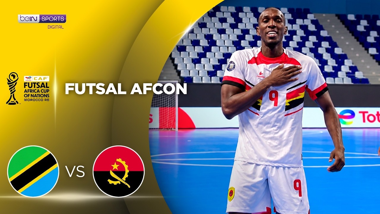 Tanzania vs Angola | HIGHLIGHTS CAF Futsal AFCON Morocco 2026 | 10/15/2026 | beIN SPORTS USA