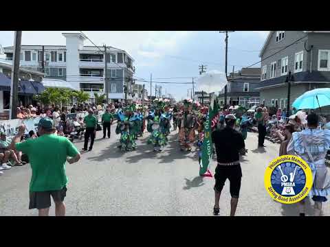Durning String Band "When The Saints Go Marching In" - 2024 New Year's in North Wildwood Parade