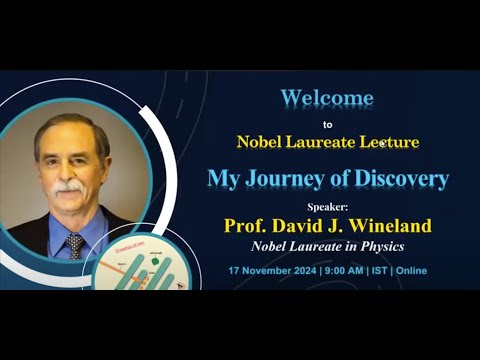 Prof. David J. Wineland | My Journey of Discovery Lecture Series | Bhaktivedanta Institute Kolkata