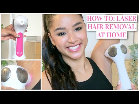 HOW TO DO LASER HAIR REMOVAL AT HOME ✨Everything you...