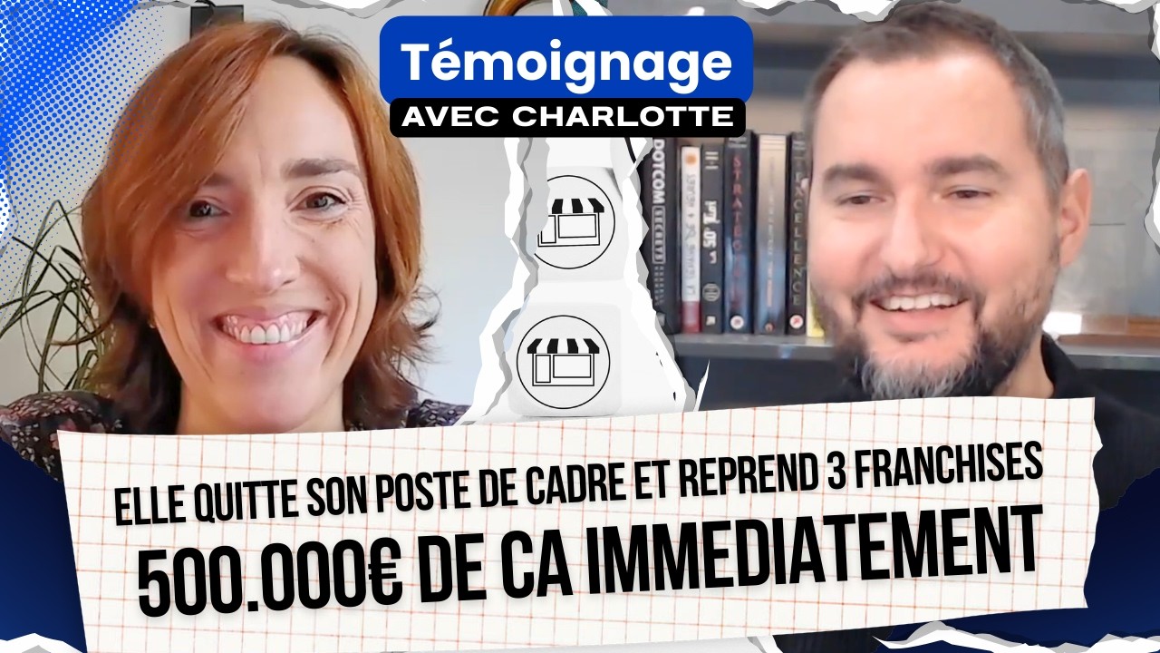 Charlotte : de cadre à une reprise de 3 franchises