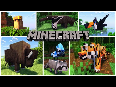 Boodlyneck - This Minecraft Mod Adds Some Of The Best Mobs That I've Ever Seen - Alex's Mobs [Part 3]