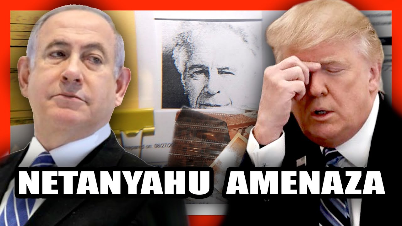 NETANYAHU AMENAZA PÚBLICAMENTE a TRUMP con LIBERAR ARCHIVO EPSTEIN SI NO ROMPE con IRÁN