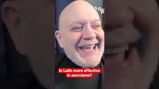 Exorcist on whether Latin is more effective in exorcisms #shorts #demon #exorcism #pope #religion