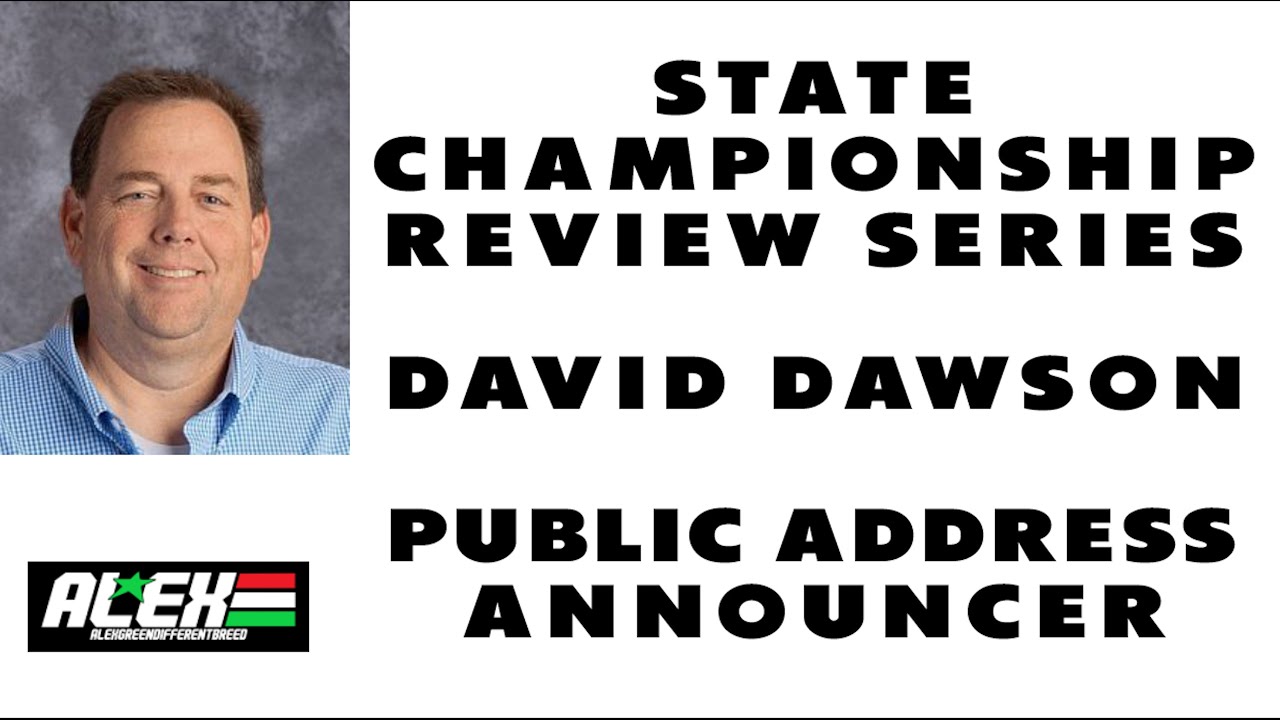 State Wrestling Championship review w/ David Dawson (Public Address Announcer)