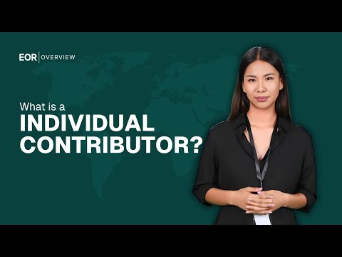 Individual Contributor video explanation