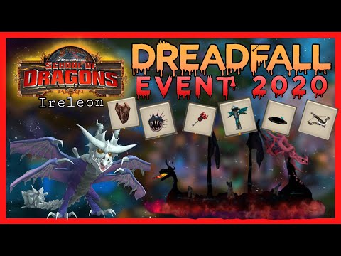 NEW HYBIRD DRAGON! | Dreadfall Event Walkthrough 2020 - School of Dragons (SoD) Gameplay