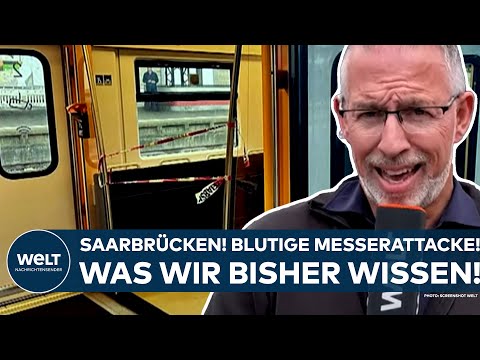 SAARBRÜCKEN: Messerattacke in Regionalbahn! 21-Jähriger schwer verletzt - was wir bisher wissen!