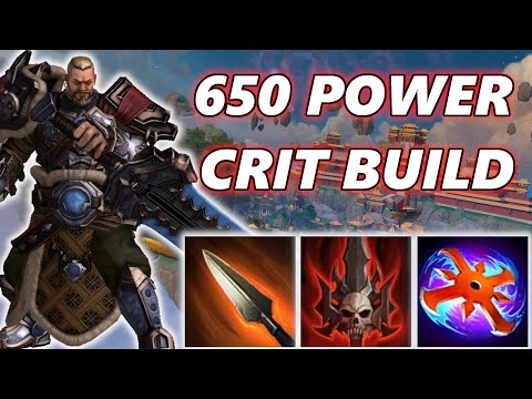 650 POWER CRIT TYR - Season 9 Masters Ranked 1v1 Duel - SMITE
