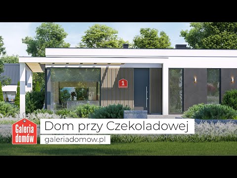 Projekt domu przy Czekoladowej - GaleriaDomow.pl