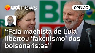 Lula faz surgir nova doutrina, o 'fakenismo', com fala machista sobre Gleisi, diz Josias