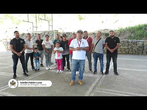 🏗️⚽ Así vivimos la entrega del muro de contención en el polideportivo de la vereda El Rodeo