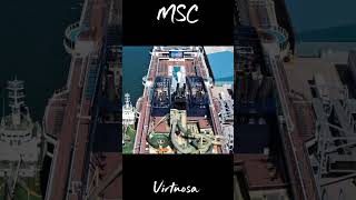 “MSC Virtuosa Like You’ve Never Seen Before 🚁🌊 #Shorts”#CruiseShip #DroneShots #mscvirtuosa