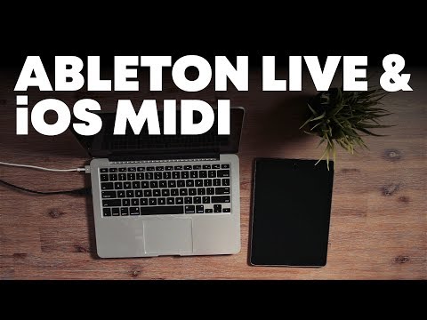 How to use iOS MIDI apps to control Ableton Live (Mac)