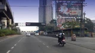 preview picture of video 'EDSA, Ortigas, MRT, Station, Guadix Drive, Mandaluyong 61'