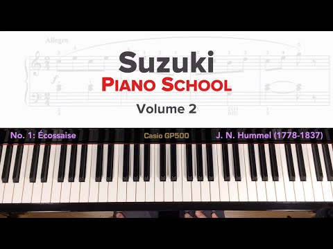 Suzuki Piano School, Book 2 (complete)